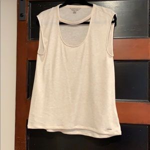Calvin Klein ribbed sleeveless tank size M